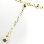 Load image into Gallery viewer, 14K Solid Gold Flat Paperclip Chain