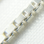 Load image into Gallery viewer, Sterling Silver Box Link Chain
