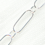 Load image into Gallery viewer, Sterling Silver Smooth Oval Link & Round Links Chain
