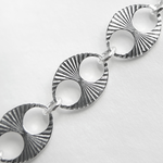 Load image into Gallery viewer, 925 Sterling Silver Flat Textured Marina Chain