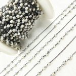 Load image into Gallery viewer, Silverite Fancy Oxidized Wire Chain.