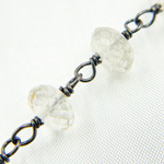 Load image into Gallery viewer, Imperial Topaz Oxidized Wire Chain.