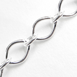 Load image into Gallery viewer, 925 Sterling Silver Oval Link Chain.