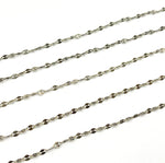 Load image into Gallery viewer, Oxidized 925 Sterling Silver Fancy Marina Chain
