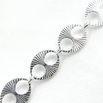 Load image into Gallery viewer, 925 Sterling Silver Flat Textured Marina Chain