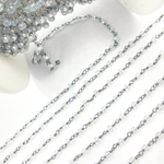 Load image into Gallery viewer, Opalite Wire Wrap Chain