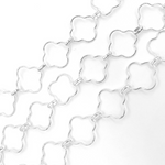 Load image into Gallery viewer, 925 Sterling Silver Clover Link Chain
