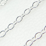 Load image into Gallery viewer, 925 Sterling Silver Smooth Oval Link Chain.