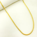 Load image into Gallery viewer, 14K Solid Yellow Gold Curb Link Chain