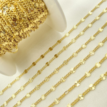 Load image into Gallery viewer, Gold Plated 925 Sterling Silver Curb and Marina Diamond Cut Link Chain.