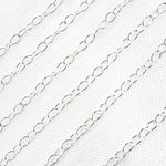 Load image into Gallery viewer, V190SS. Sterling Silver Smooth Oval Link Chain