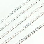 Load image into Gallery viewer, Sterling Silver Flat Curb Chain.