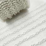 Load image into Gallery viewer, 925 Sterling Silver Smooth Cable Chain.