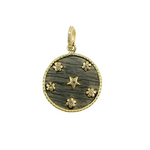 Load image into Gallery viewer, 925 Sterling Silver Black Rhodium with Diamonds