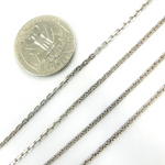 Load image into Gallery viewer, Oxidized Sterling Silver Thick Box Link Chain