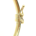 Load image into Gallery viewer, 14K Solid Gold Matte Textured Bangle