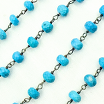 Load image into Gallery viewer, Turquoise Oxidized Wire Chain