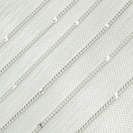 Load image into Gallery viewer, Sterling Silver Satellite Curb & Diamond Cut Marina Link Chain