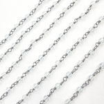 Load image into Gallery viewer, Opalite Wire Wrap Chain
