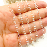 Load image into Gallery viewer, 925 Sterling Silver Smooth Disc Chain