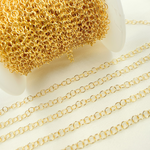 Load image into Gallery viewer, 14K Gold Filled Round Link Chain
