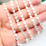 Load image into Gallery viewer, 925 Sterling Silver Smooth Disc Chain