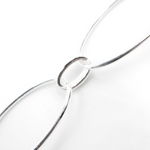 Load image into Gallery viewer, 925 Sterling Silver Oval Link Chain.