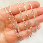 Load image into Gallery viewer, 4002SS. Sterling Silver Paperclip Chain
