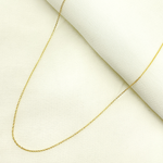 Load image into Gallery viewer, 14K Solid Gold Cable Necklace