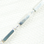 Load image into Gallery viewer, 925 Sterling Silver Diamond Cut Bar Link Chain