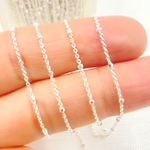 Load image into Gallery viewer, 925 Sterling Silver Satellite Chain