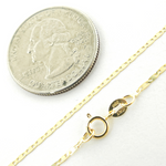 Load image into Gallery viewer, Solid Gold Flat Marina Link Chain