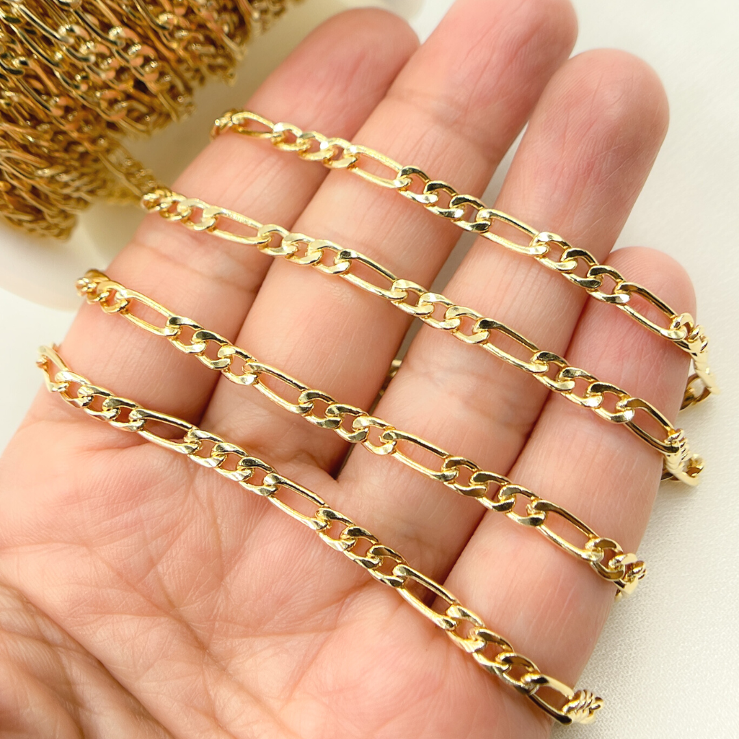 14K Gold Filled Figaro Link Chain