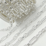 Load image into Gallery viewer, 925 Sterling Silver Paperclip Chain