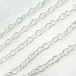 Load image into Gallery viewer, V194SS. Sterling Silver Smooth Oval Link Chain