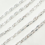 Load image into Gallery viewer, Sterling Silver Diamond Cut Marina Chain