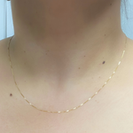 Load image into Gallery viewer, 14k Real Gold Chain Necklace