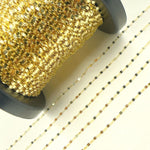 Load image into Gallery viewer, 14K Solid Gold Flat Marina Link Unfinished Chain