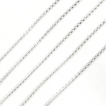 Load image into Gallery viewer, Sterling Silver Round Box Chain