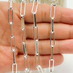 Load image into Gallery viewer, Sterling Silver Paperclip Chain