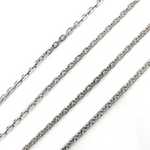 Load image into Gallery viewer, Oxidized Sterling Silver Thick Box Link Chain