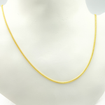 Load image into Gallery viewer, 14K Solid Gold Wheat Chain