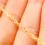Load image into Gallery viewer, 14K Solid Gold Cable Chain