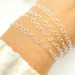 Load image into Gallery viewer, 925 Sterling Silver Smooth Disc Chain