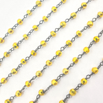 Load image into Gallery viewer, Gold Coated Pyrite Wire Chain