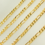 Load image into Gallery viewer, 14K Gold Filled Figaro Link Chain