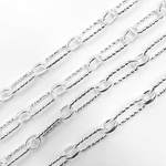 Load image into Gallery viewer, 925 Sterling Silver Paperclip Chain