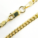 Load image into Gallery viewer, 14K Solid Gold Hollow Curb Chain