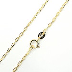 Load image into Gallery viewer, 14K Solid Gold Cable Chain