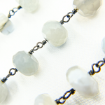 Load image into Gallery viewer, Bolder Opal Rondel Oxidized Wire Chain